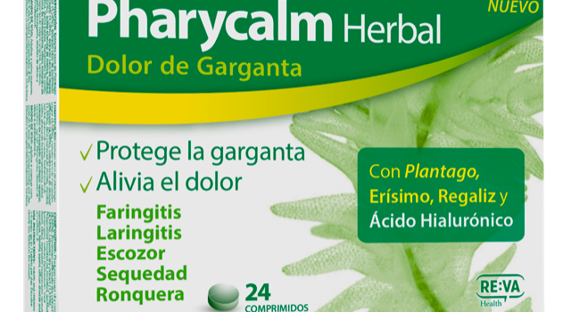 Pharycalm Herbal protege tu garganta con ingredientes de origen vegetal