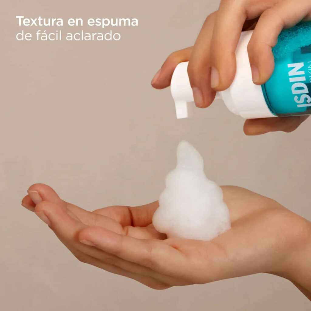 Espuma de limpieza facial