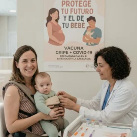 Contraindicaciones de la vacuna de la gripe y del covid: embarazo, bebés, alergia al huevo y cuándo esperar